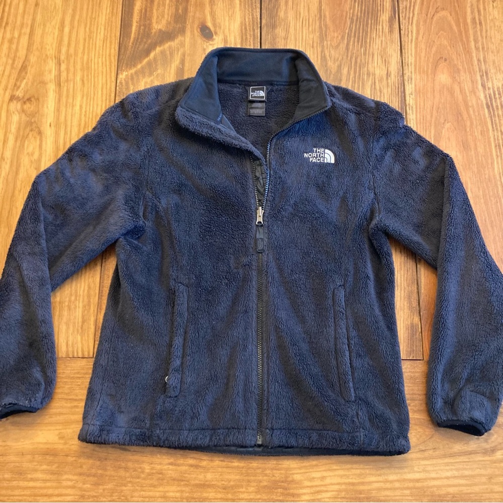 The North Face Fuzzy Fleece Full Zip Jacket EUC